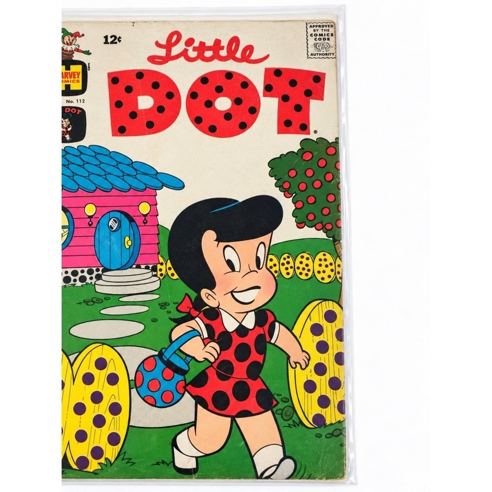Vintage Little Lotta No. 69 comic book published by Harvey Comics, featuring a f